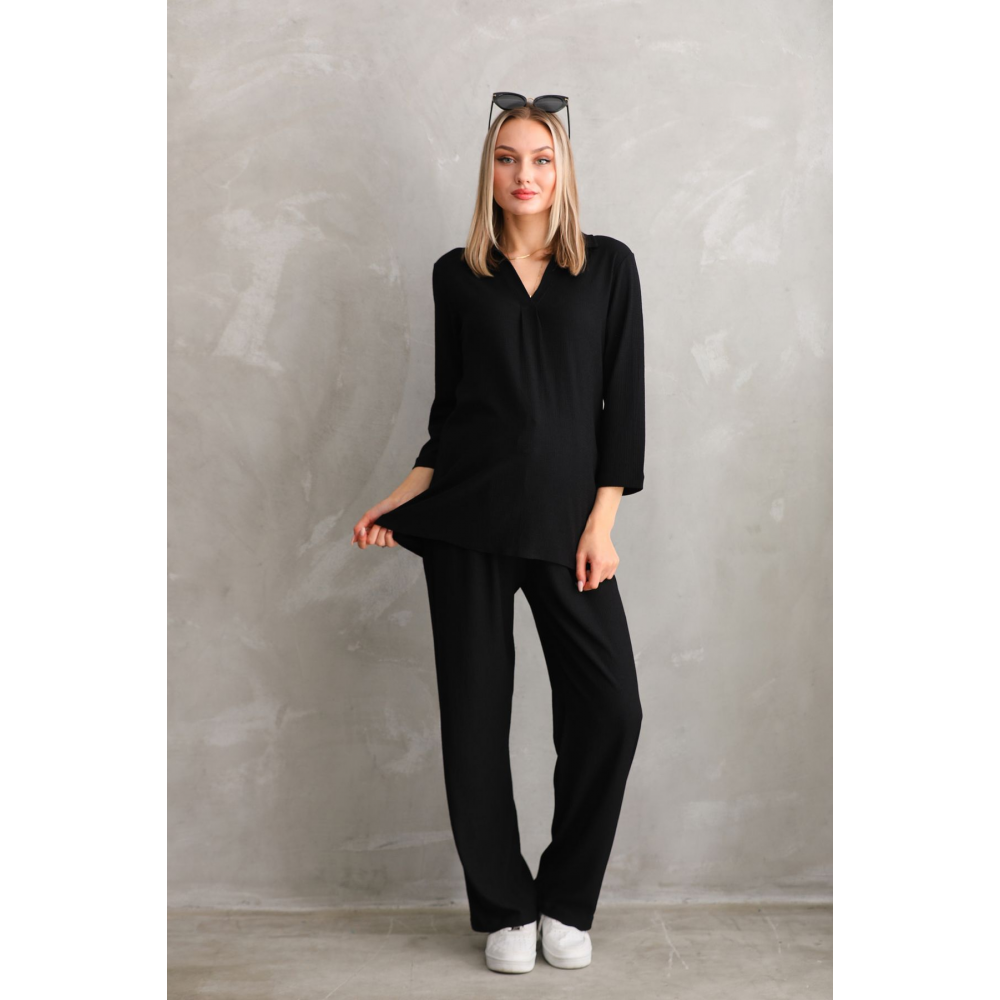 Hamile ve Lohusa Uzun Kol V Yaka Alt Üst Takım