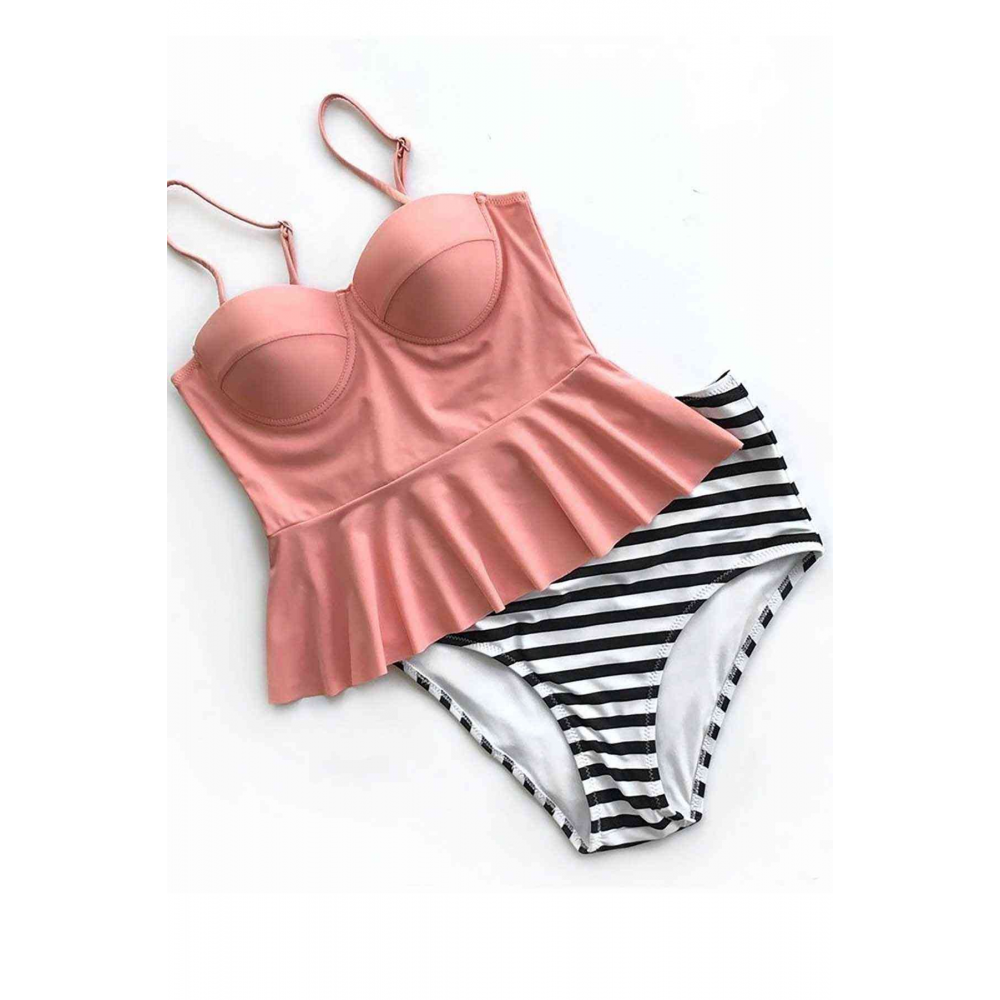 Yüksek Bel Bikini Takım