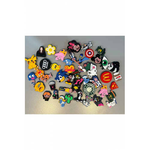 Espey Terlik Süsü Karışık 10’lu Jibbitz (KARIŞIK GÖNDERİMDİR)