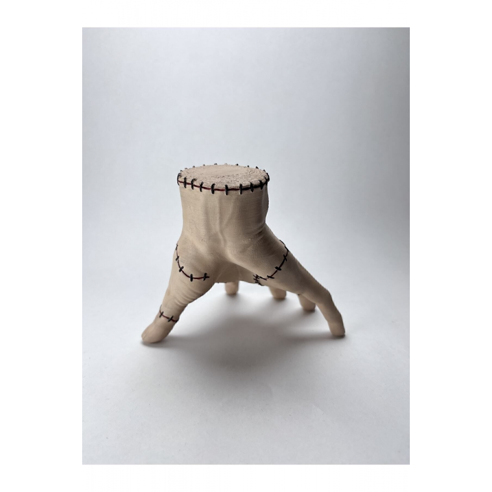 Wednesday El Hand Şey Biblo Büst 3d Baskı Aksiyon Figürü Hediyelik Kişiye Özel 13cm