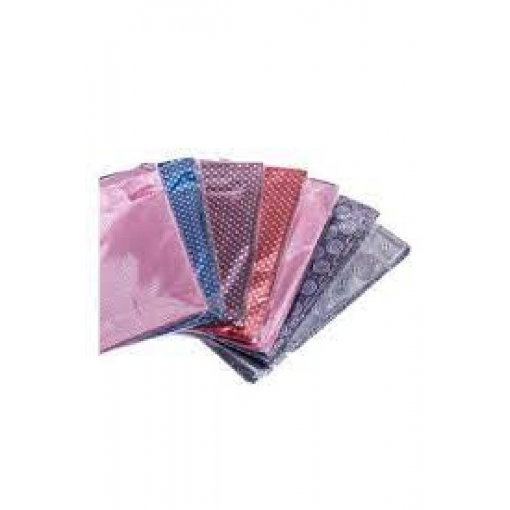 35x50 Hediye Paketi Bantlı Yapışkanlı Metalize 50 Adet