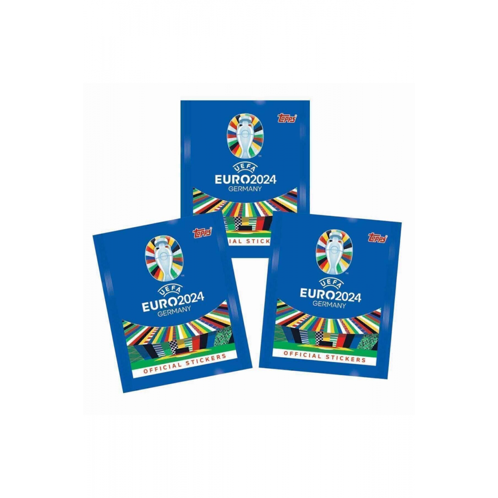 UEFA Euro 2024 Almanya Çıkartma Albümü ve 3 Paket Sticker