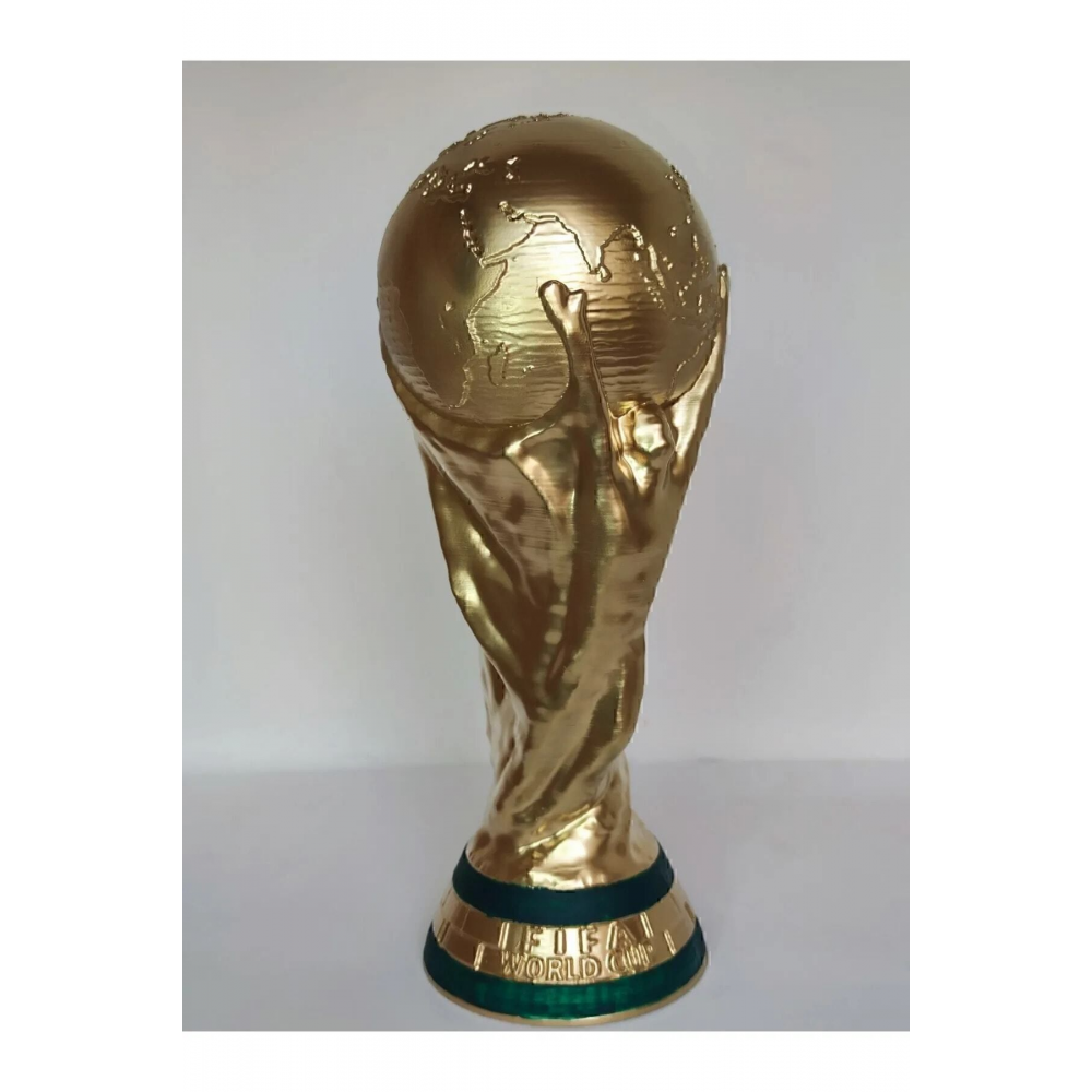 15 Cm Boy Fifa Dünya Kupası Gold Kaplama Messi Qatar Futbol