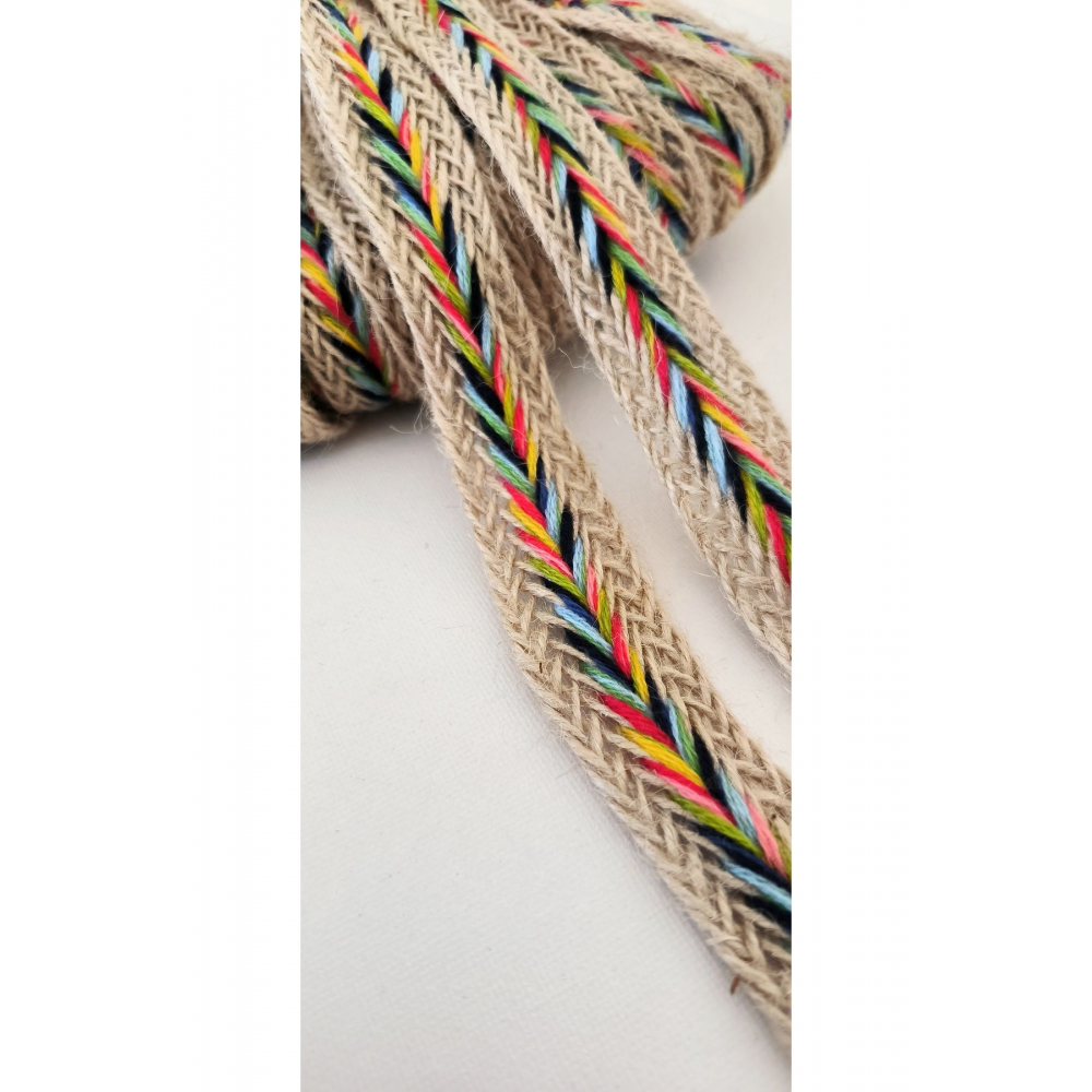 HASIR RENGARENK İPLİ ÖRME ARA ŞERİT