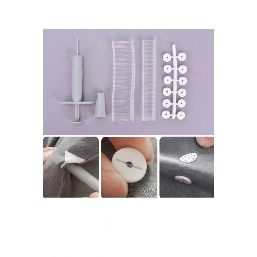 Yorgan Kılıfı Ve Çarşaf Tutucu Sabitleyici Düğme Seti Nevresim Klips Takımı