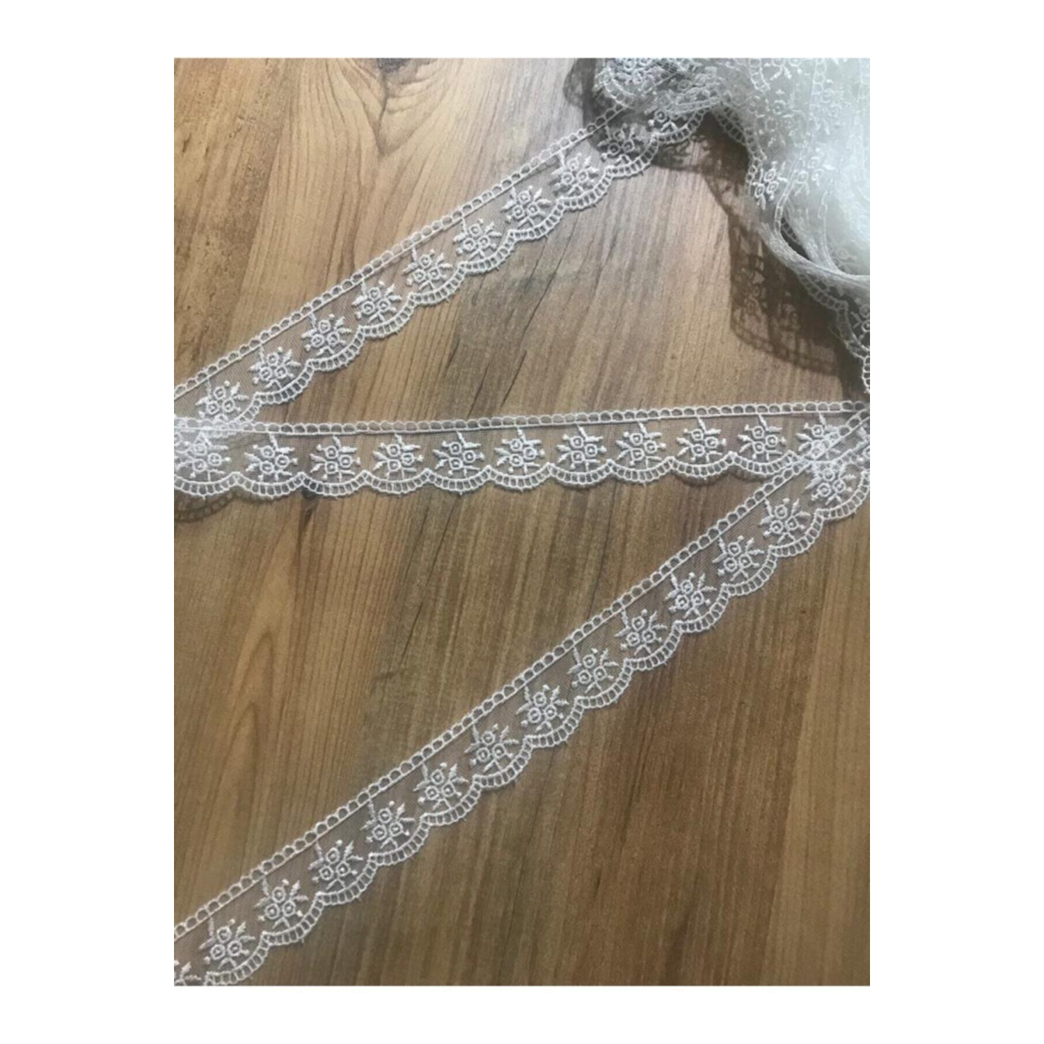 Güpür Fransız Dantel Krem 1 Top 8,5-9 Metre Fiyatı