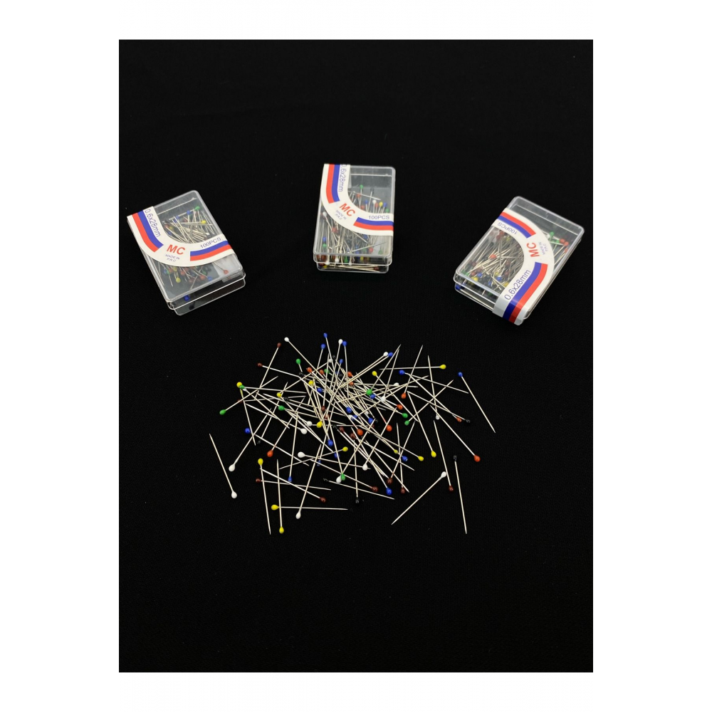 200 Adet Toplu İğne, Türban Eşarp Başörtüsü Şal Düğün Nikah Nişan Kına Sünnet Takı İğnesi İğnelik