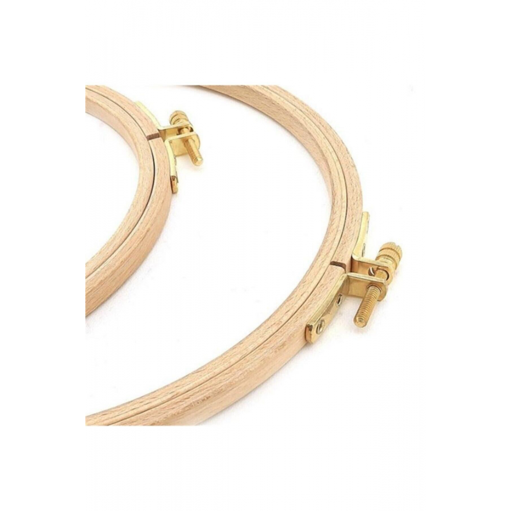 Ahşap Vidalı Kasnak No:4 ( 18cm) 1adet