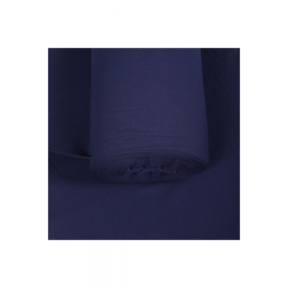 Lacivert Şile Bezi Organik Kumaş-%100 Pamuklu Şile Bezi