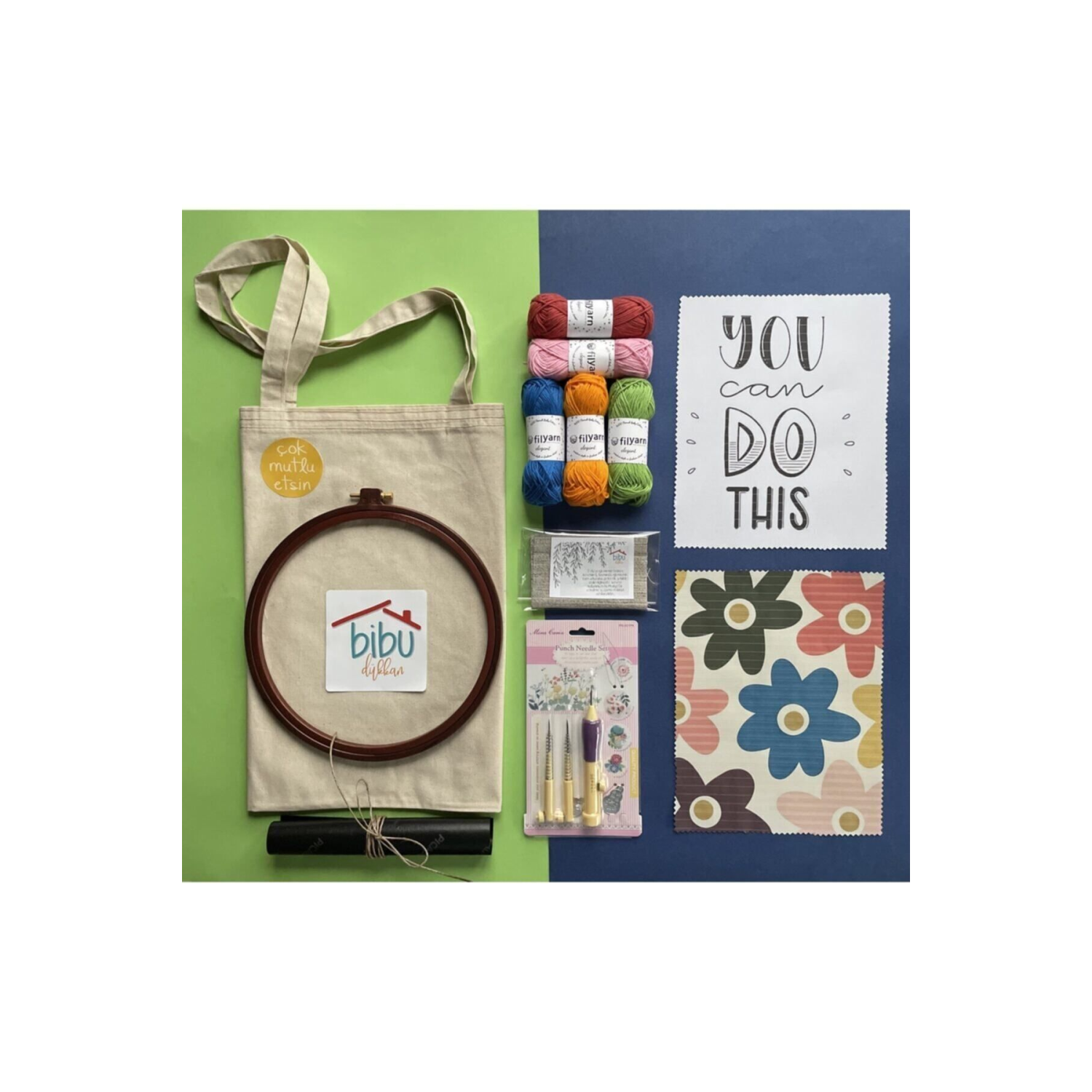 Bez Çanta Punch Seti