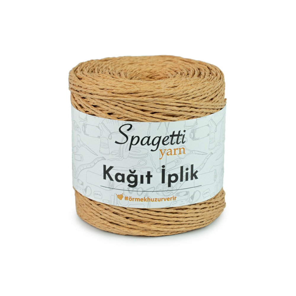 Kağıt Ip Hardal El Örgü Ipliği