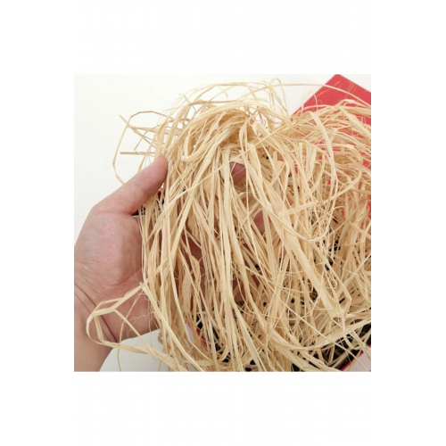 Doğal Rafya Muz Lifi Naturel Ip 100 Gr Saman Ip Süsleme Malzemesi