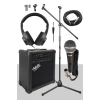 Mga-25bk-pak Elektro Gitar Amfisi 25 Watt Usb Bluetooth Şarjlı (mikrofon Stand Kulaklık Kablo)