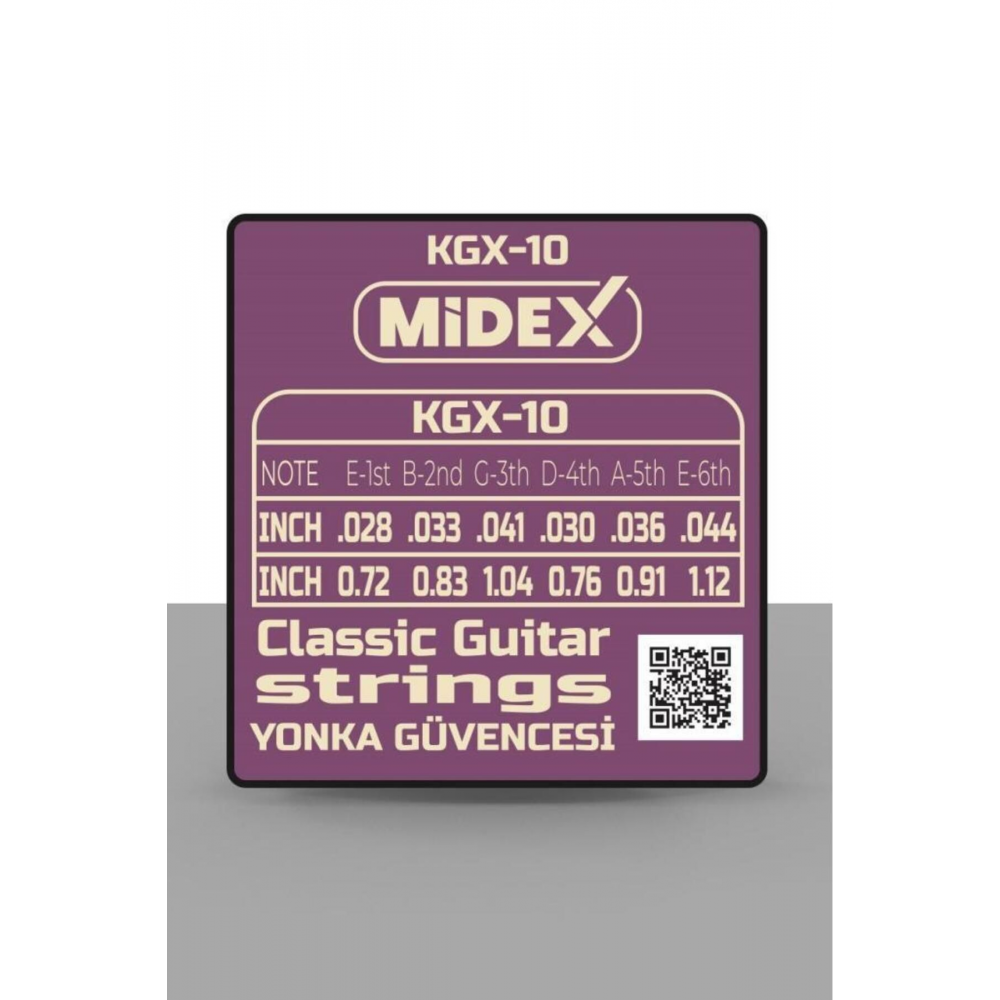 Kgx-10 klasik Gitar Teli Takımı Ve Pena seti