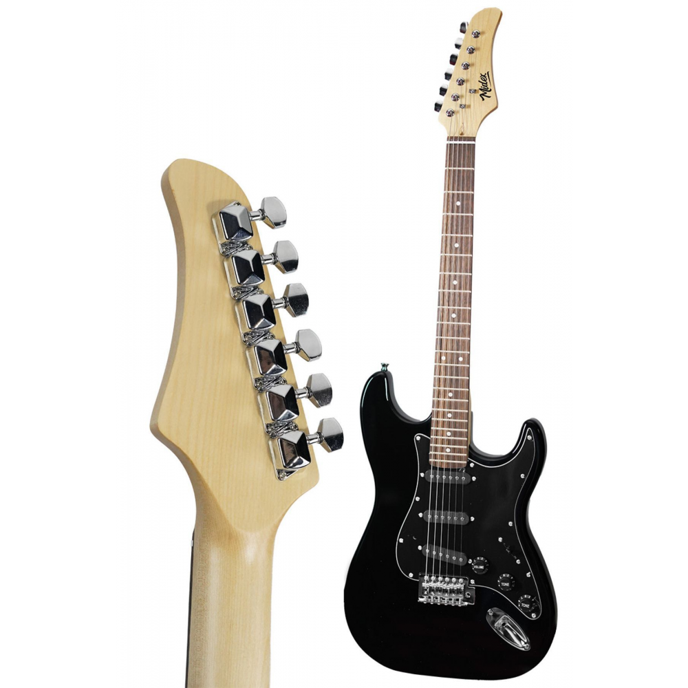 Rph-30bk-25amp Gül Klavye Sss 25w Amfili Elektro Gitar Seti