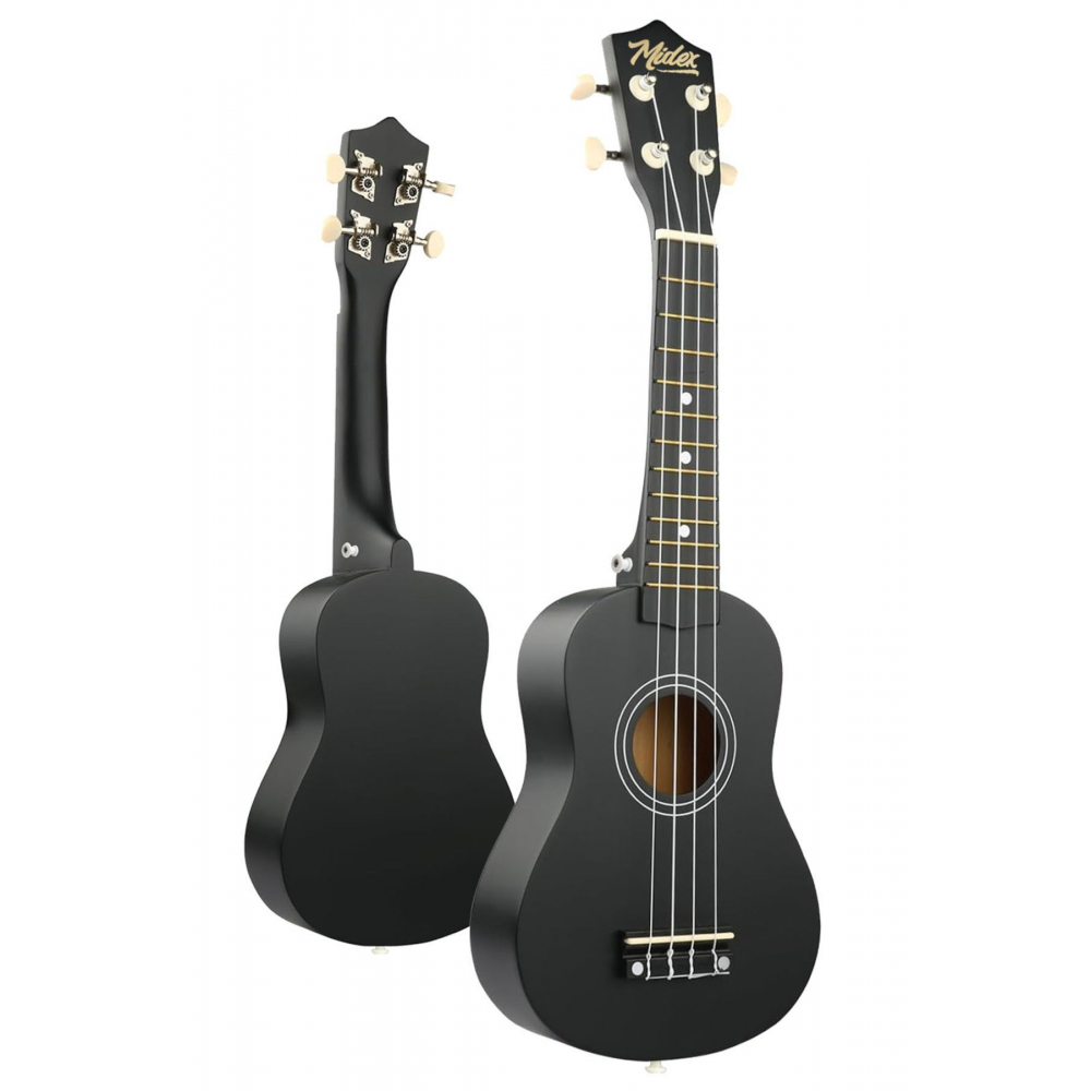Ukx-901bk Siyah Soprano Ukulele (ASKI ÇANTA METOD PENA)