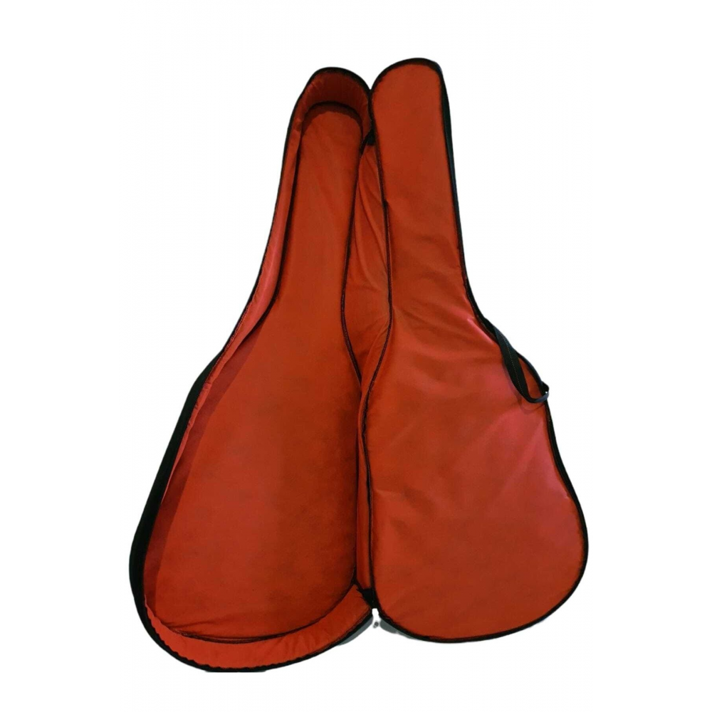 Su Geçirmez 10 Mm Pedli Soft Case Klasik Gitar Kılıfı - Siyah