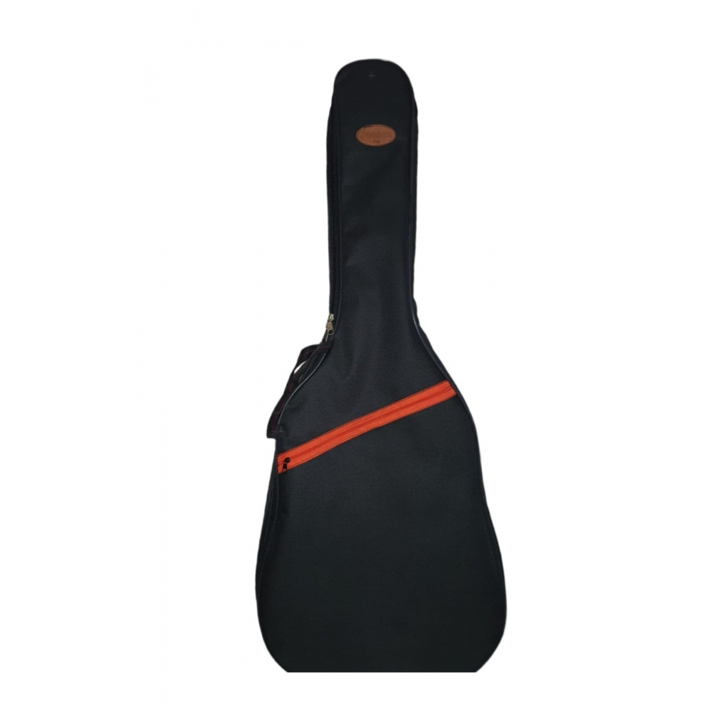 Su Geçirmez 10 Mm Pedli Soft Case Klasik Gitar Kılıfı - Siyah