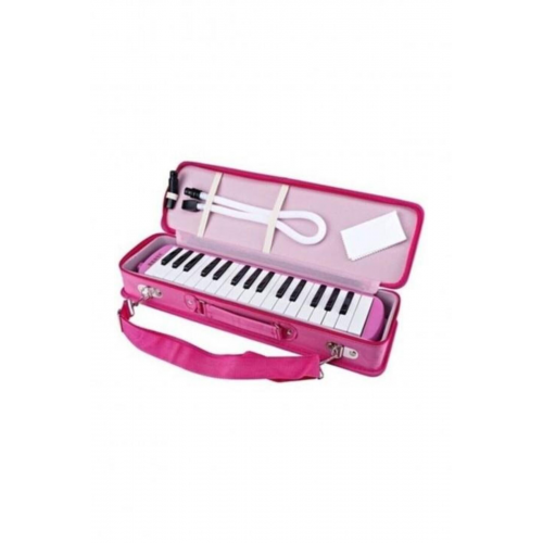Melodika Çantalı 32 Tuşlu Pembe