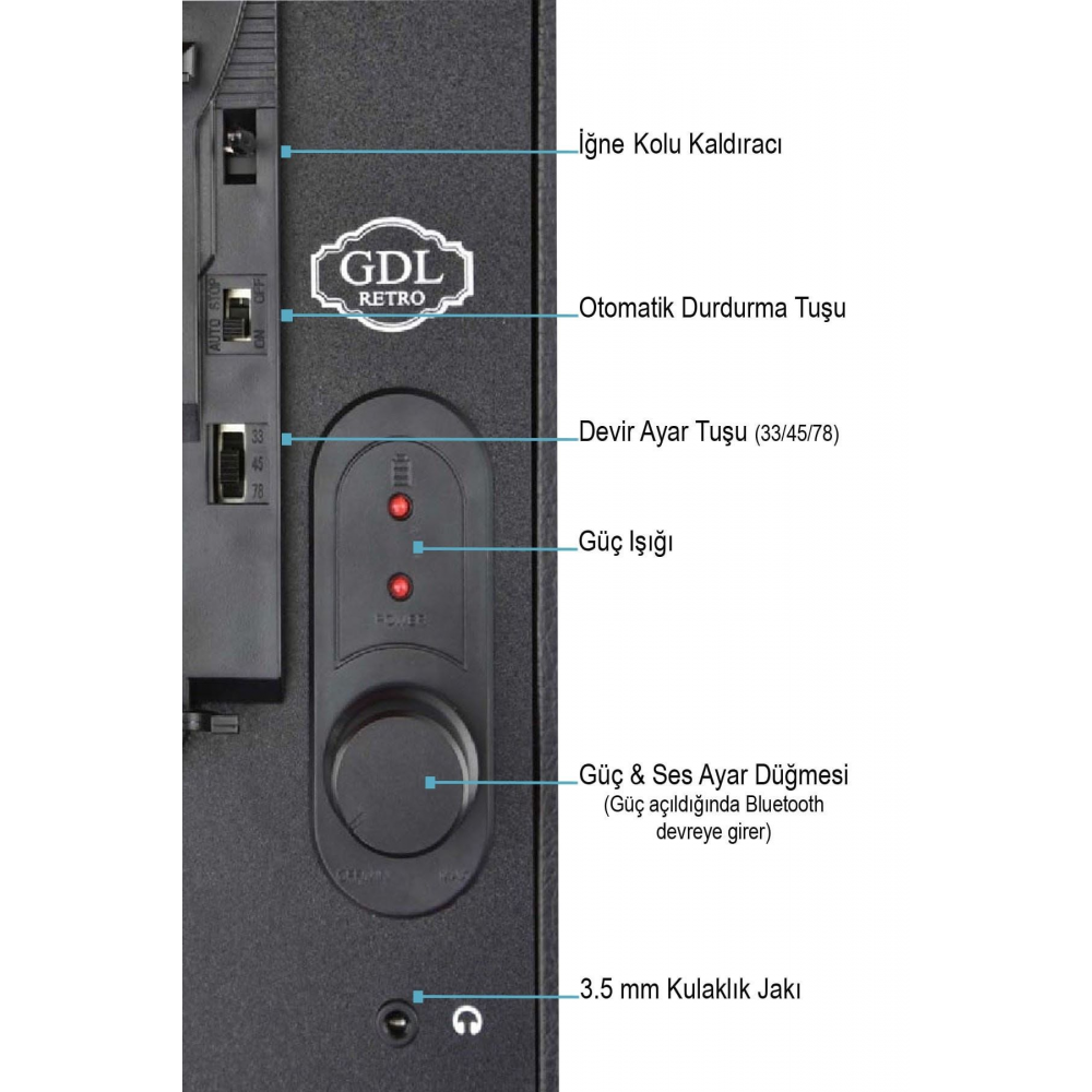 Çanta Pikap T317b Krem (Bluetooth-şarjlı)