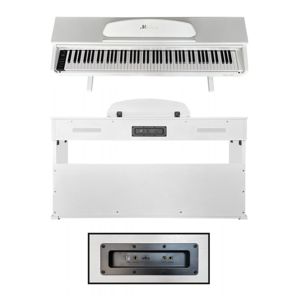 Plx-190wh Beyaz Dijital Piyano 88 Tuşlu Hammer Action Ve Tuş Hassasiyeti