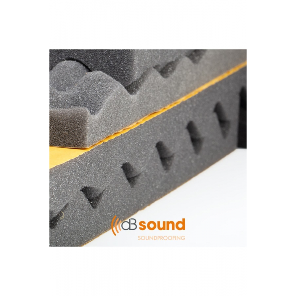 Dbsound Kendinden Yapışkanlı 40 Mm 50x40 Cm 15dns Yumurta Profil Akustik Sünger Db Sound