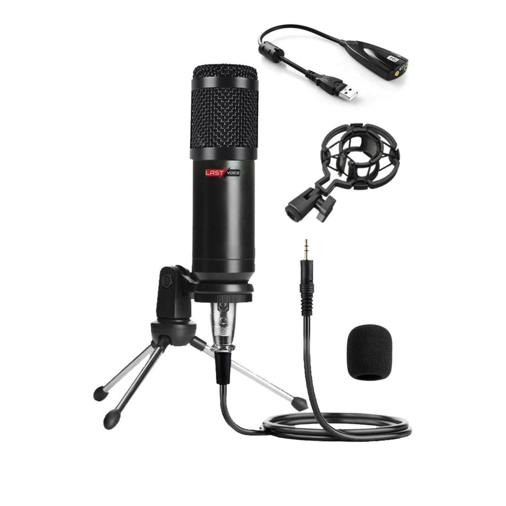 Stüdyo Ekipmanları Midi Live Paket-1 Ses Kartlı Mikser Midi Klavye Bm800 Mikrofon Kulaklık