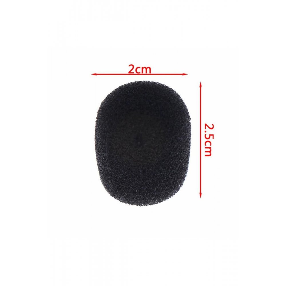 Mini Yaka Mikrofon Süngeri Kürsü Mikrofon Süngeri