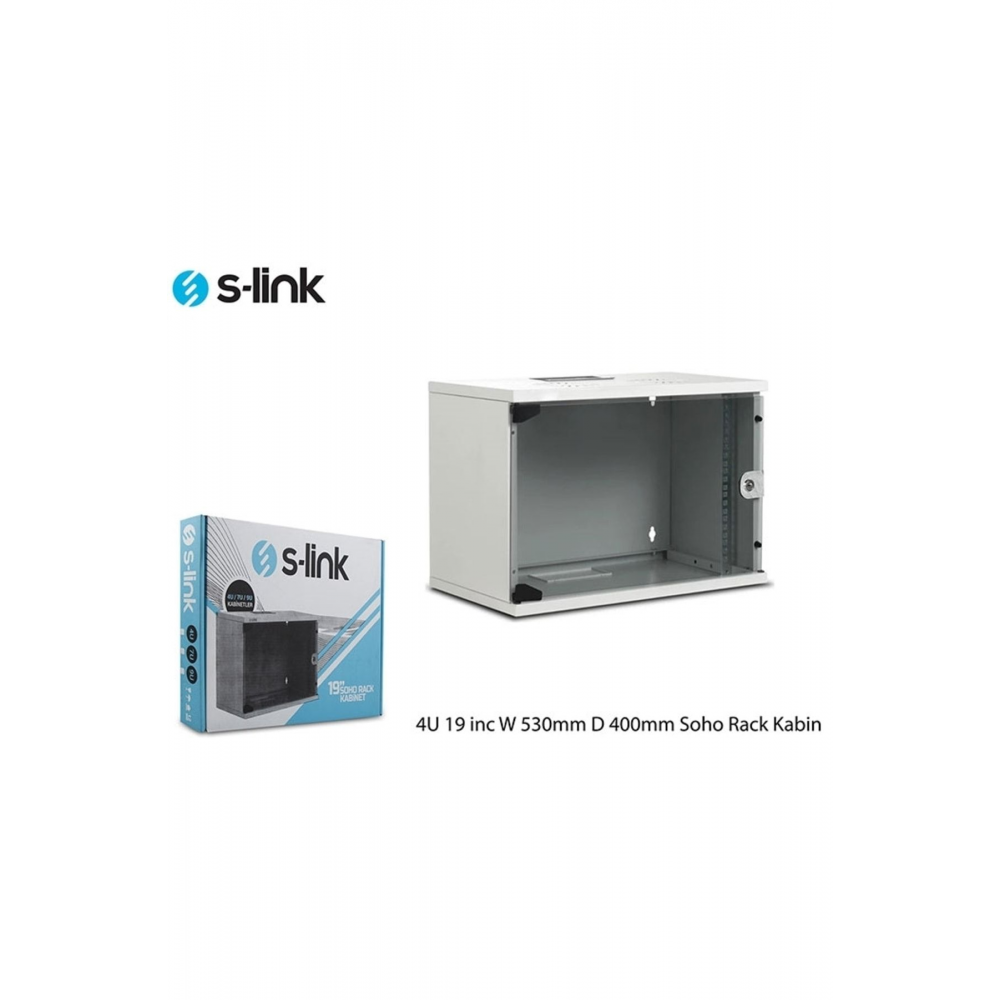 4u Soho Rack 530mm 19 Inç Kabinet