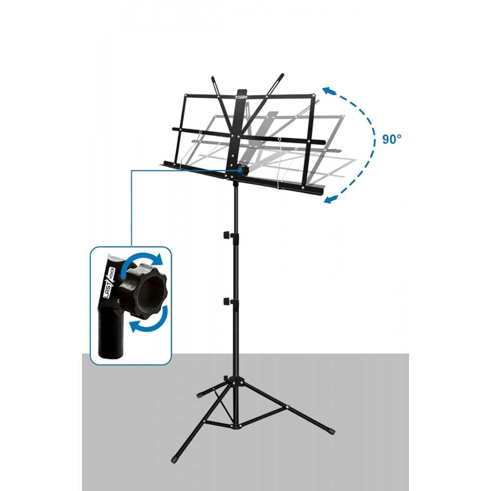 Nt-106 Tel Nota Sehpası Makaslı ( Taşıma Çantalı )