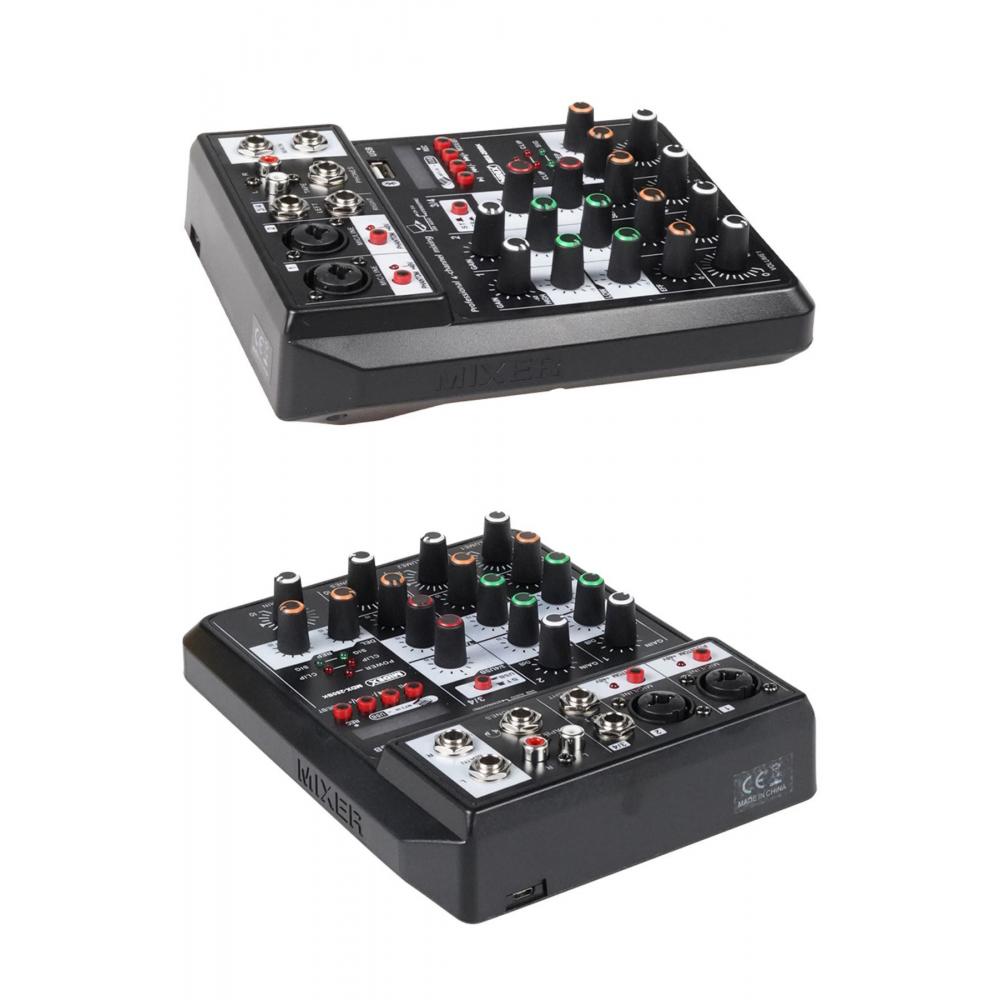 MDX-280BK Ses Kartlı Ses Mikseri Stüdyo Kayıt Mixer