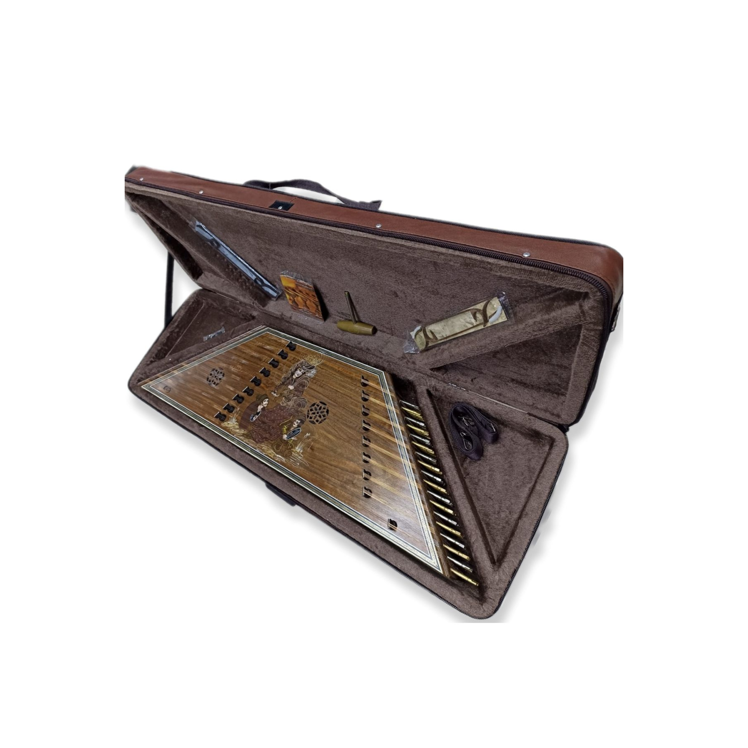 Profesyonel Desen Işlemeli Goldar Santur- 9 Eşikli I?ran Yapımı 4 Khat