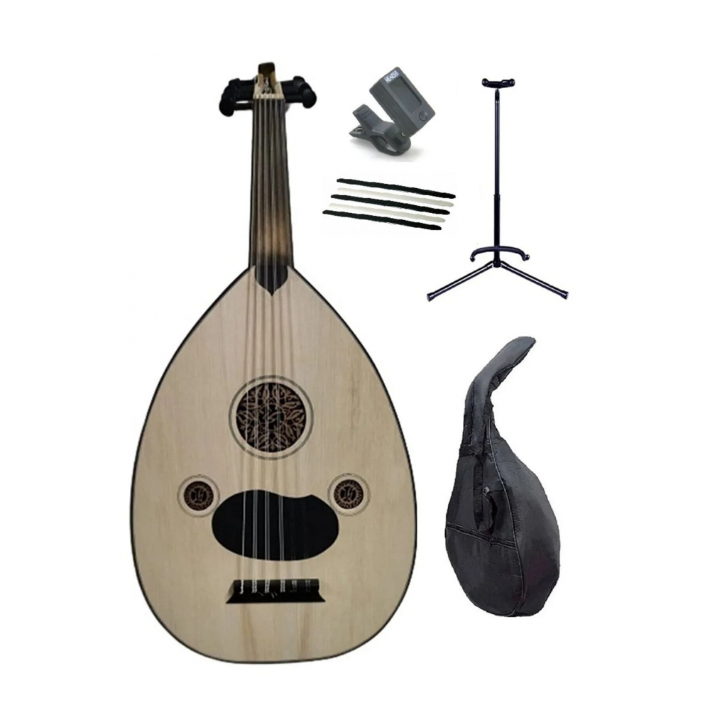 Ud Seti Eğitimlik - Ud+ Kılıf + Akort Aleti + Stant + Kılıf + Mızrap