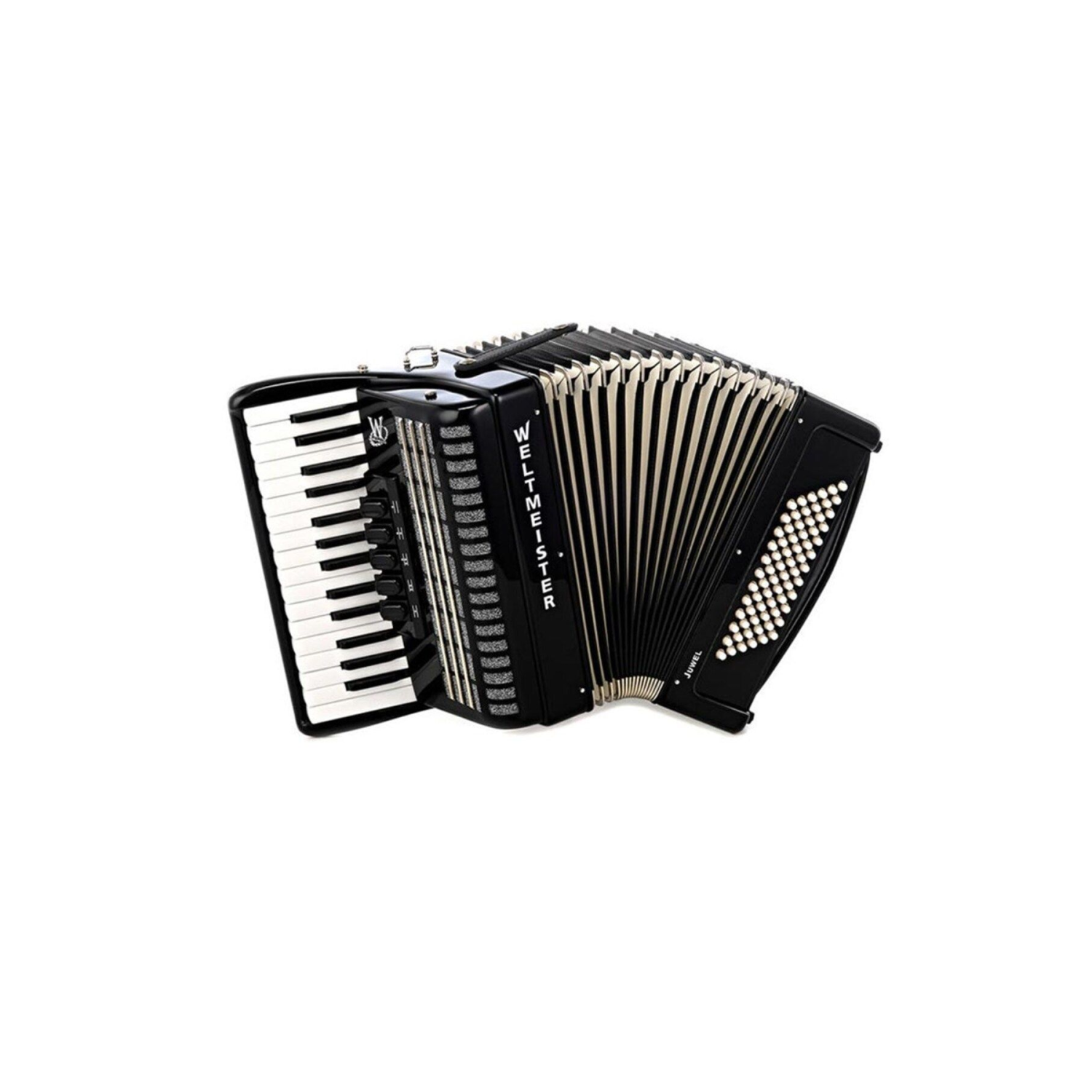 Akordeon Weltmeister Juwel 30/72/ııı/5 Siyah Wm-01010098