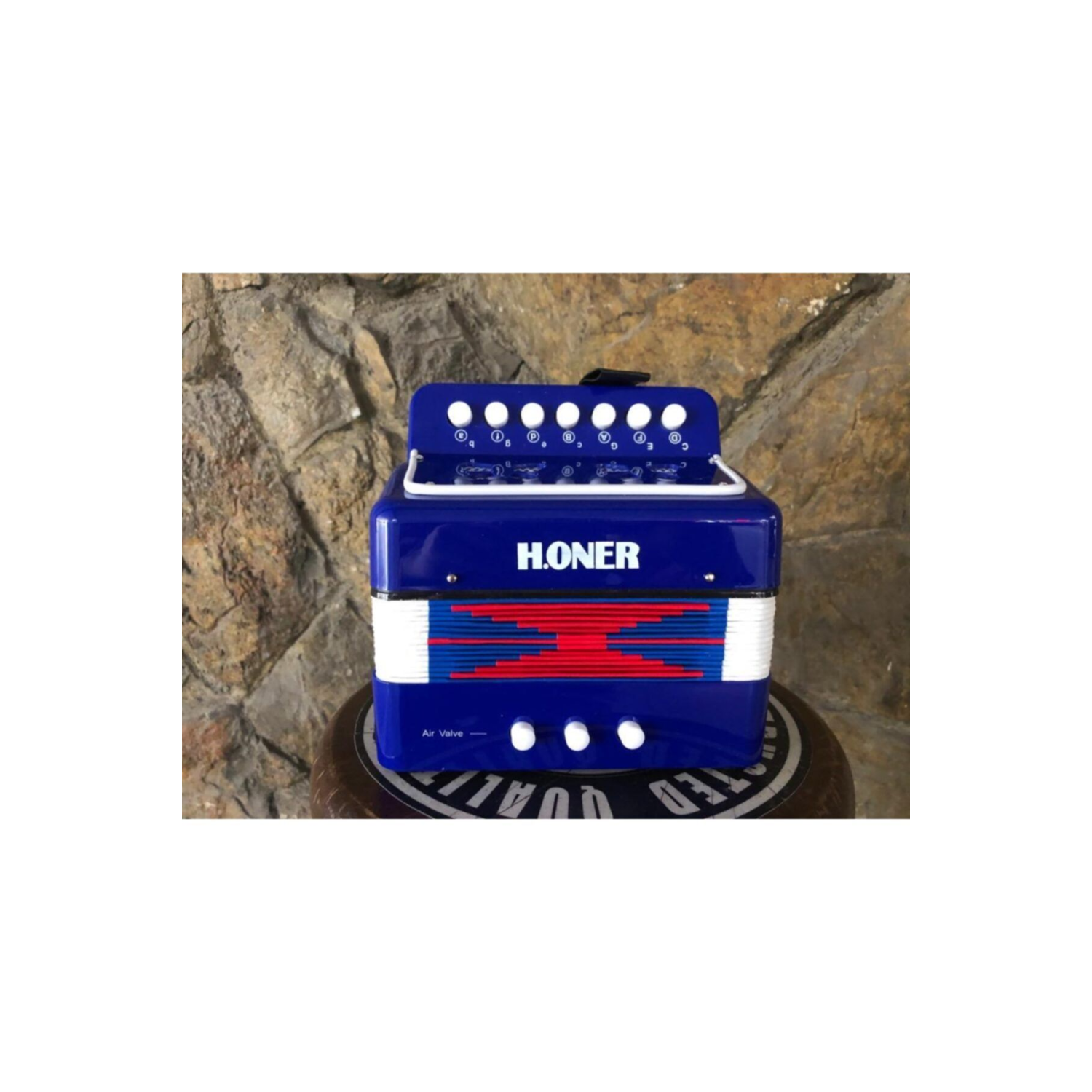 B0703 - Ufak Akordiyon Mavi