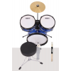 Cd300x-blue Akustik Junior Çocuk Baterisi Davulu 5-14 Yaş Için Full Set