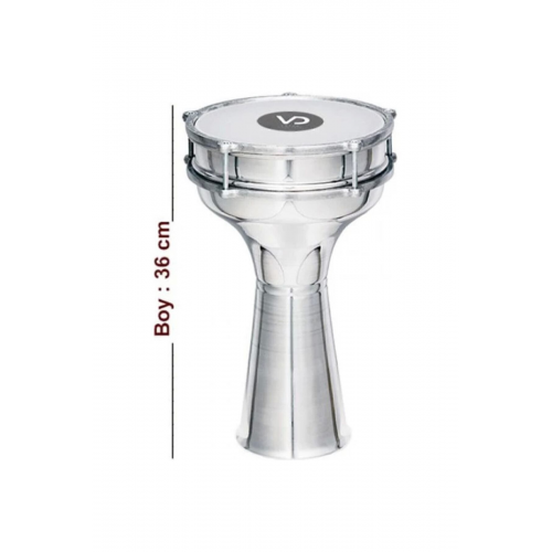 Alüminyum Klasik Düz Darbuka 4 Numara (KUTU ILE GÖNDERİM YAPILIR)