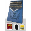 Klx-454g Hakiki Ağaç Geyik Desenli Kalimba 17 Tuşlu