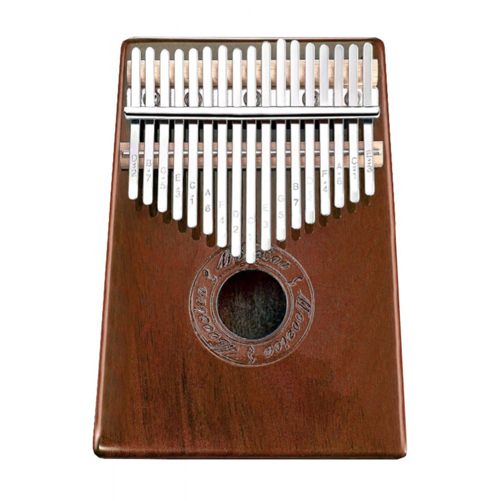 Klx-553 Kalimba 1. Sınıf Maun Ağacı Mineral Çelik Paslanmaz 17 Tuş Tam Set