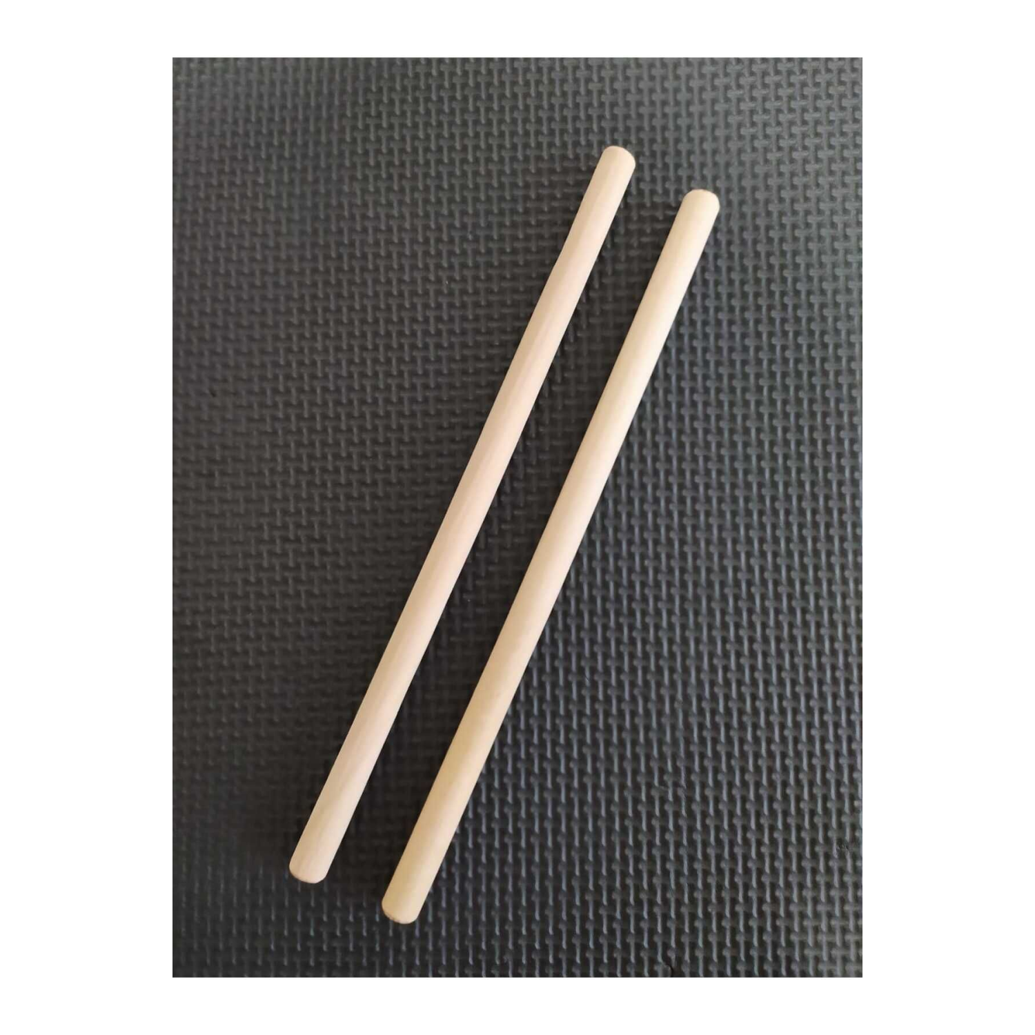 Ritim Çubuğu 16 Çift ( 32 Adet ) Pürüzsüz 24 Cm 12 Mm