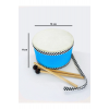 Askılı Trampet Davul Mavi 18 cm