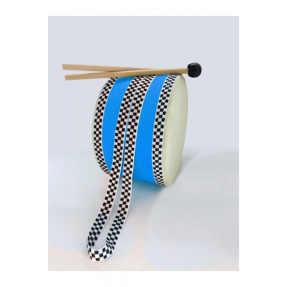 Askılı Trampet Davul Mavi 18 cm