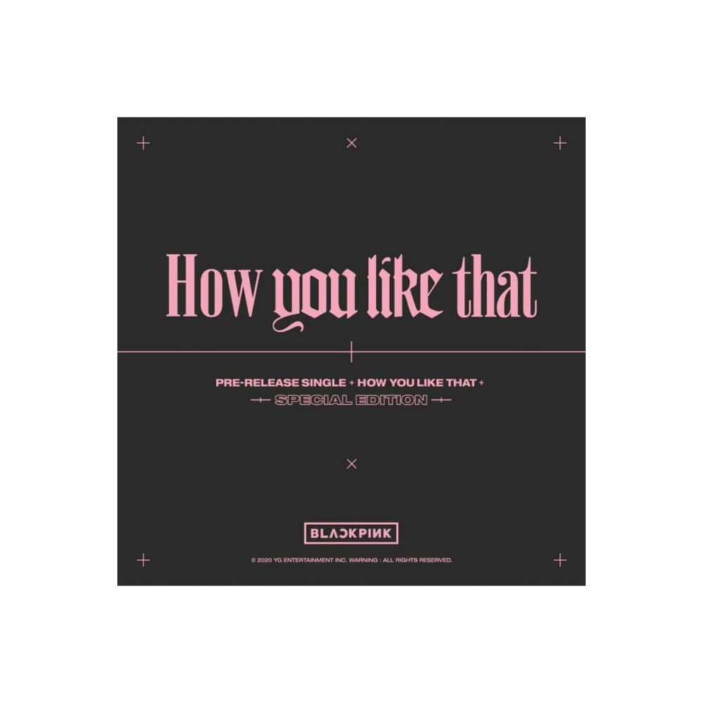 Blackpınk - Specıal Edıtıon Album [how You Like That]
