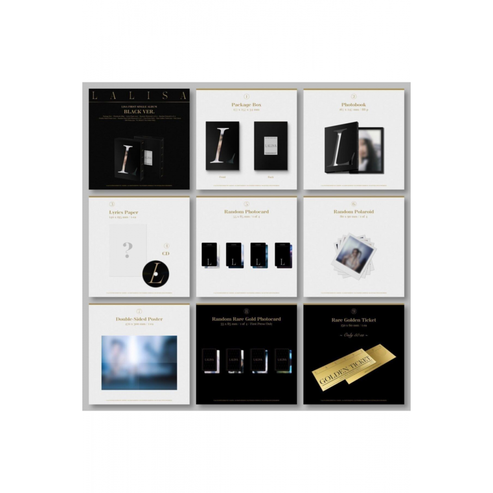 Lisa Lalisa Albüm (black Versiyon)