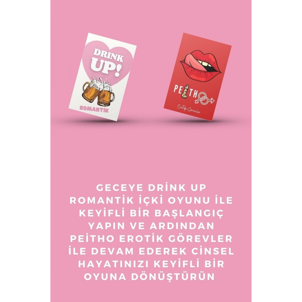 Romantik Içki Oyunu Ve Peitho Erotik Görevler Ikili Oyun Seti | Sevgililer Günü Kart Oyunu |