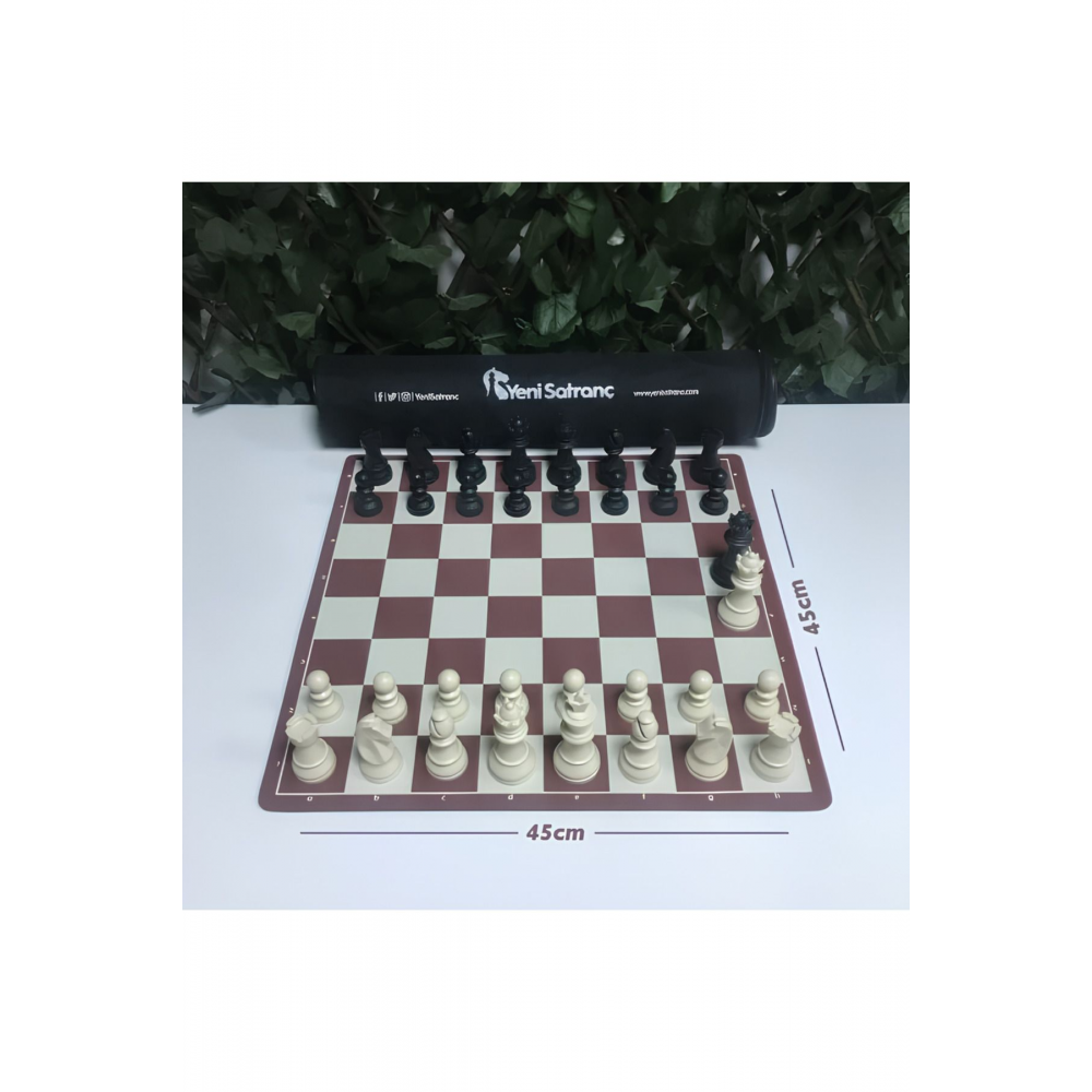 Profesyonel Satranç Takımı (95MM - AĞIRLIKLI - YEDEK VEZİRLİ)