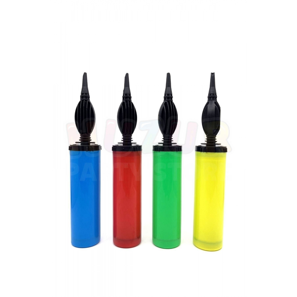 Hızlı Balon Şişirme Pompası 1 Adet Deluxe Model Çift Yönlü Hava Basan Pompalayan Büyük Boy Aparat