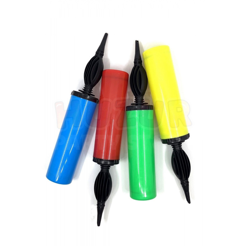 Hızlı Balon Şişirme Pompası 1 Adet Deluxe Model Çift Yönlü Hava Basan Pompalayan Büyük Boy Aparat