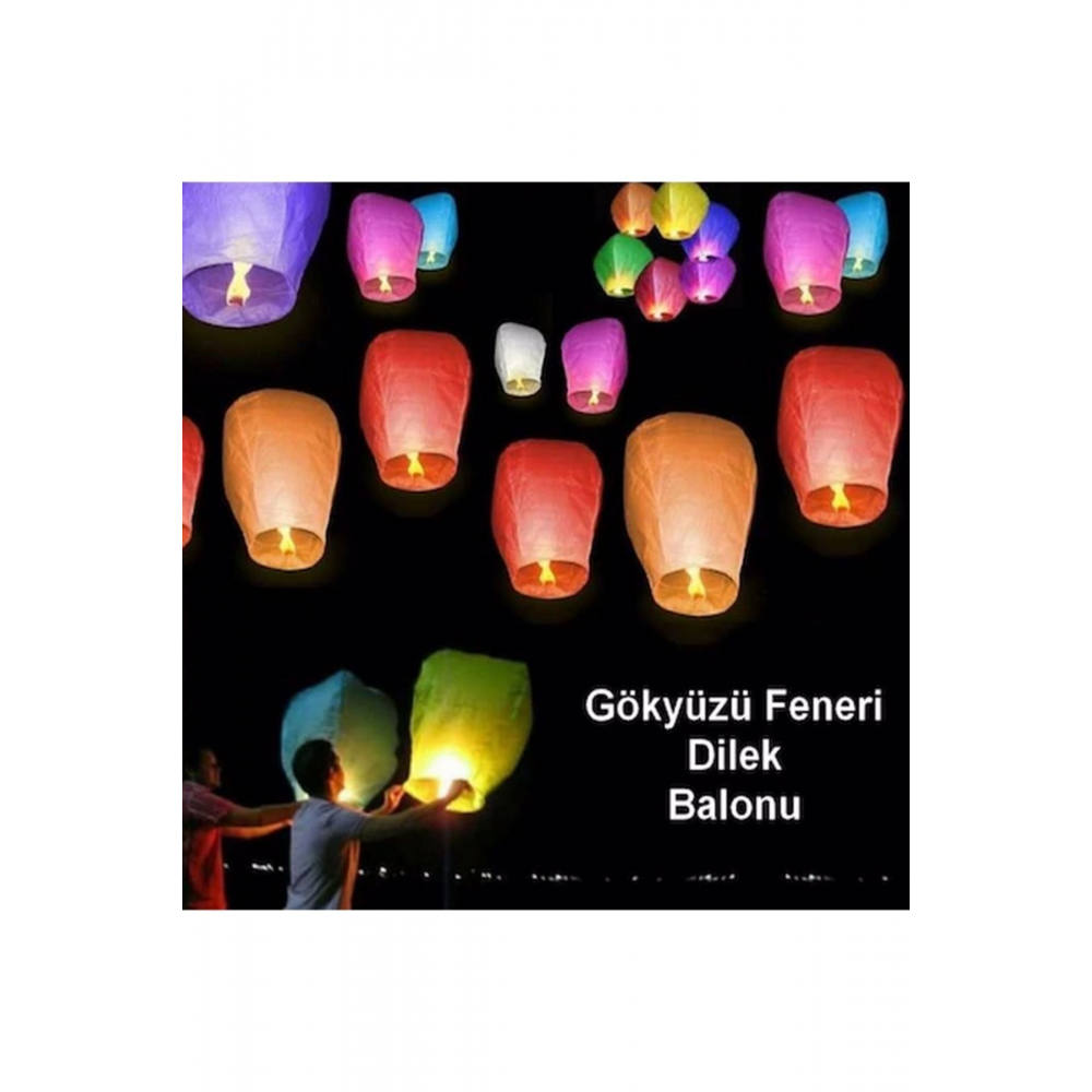 Dilek Feneri - Uçan Balon - Gökyüzü Feneri