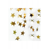 Altın Renk Yıldız Şekilli Metalize Saçaklı Arka Fon Perde
